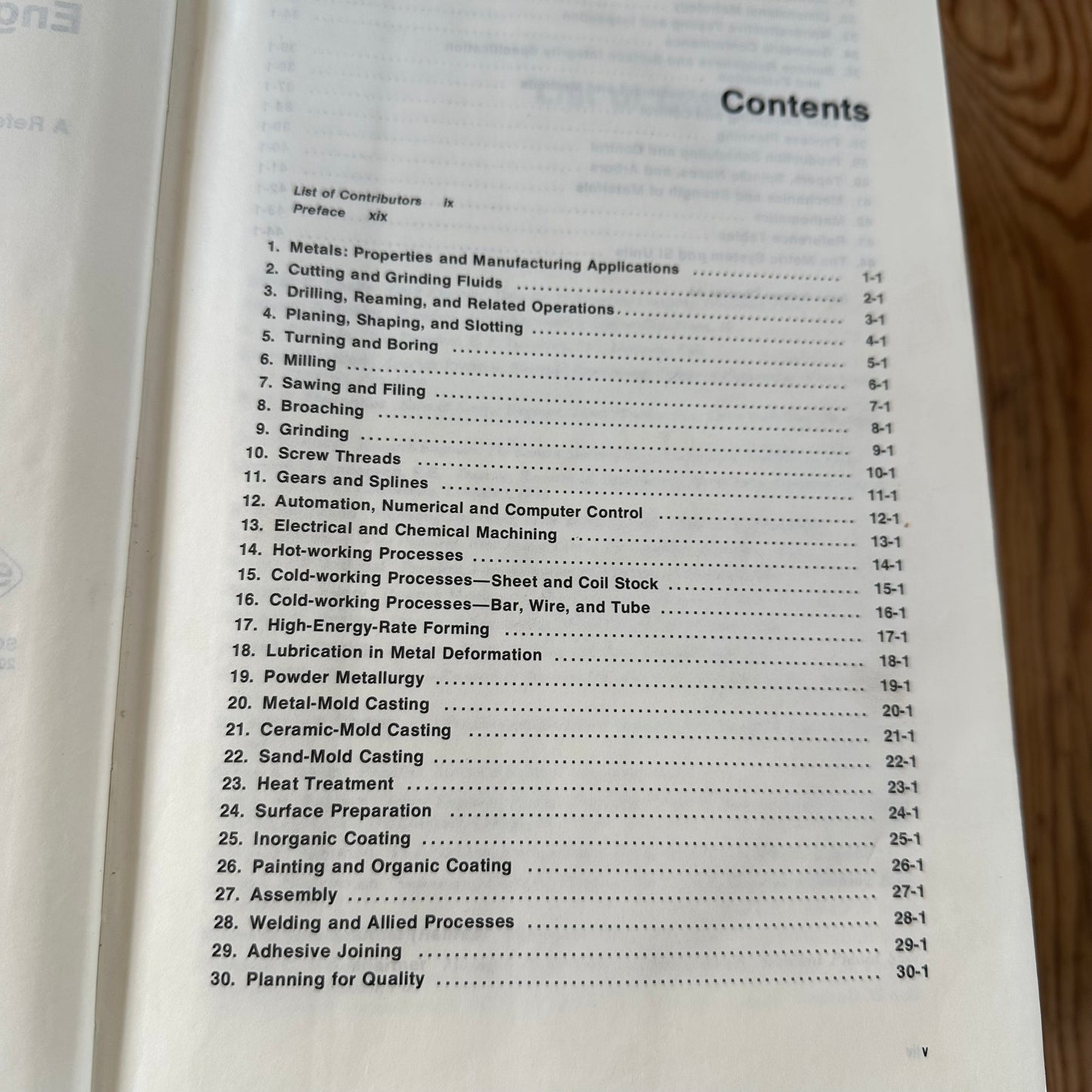 XBN117 Vintage 1976 BOOK TOOL & MANUFACTURING ENGINEERS HANDBOOK 3rd edition D.B.Dallas