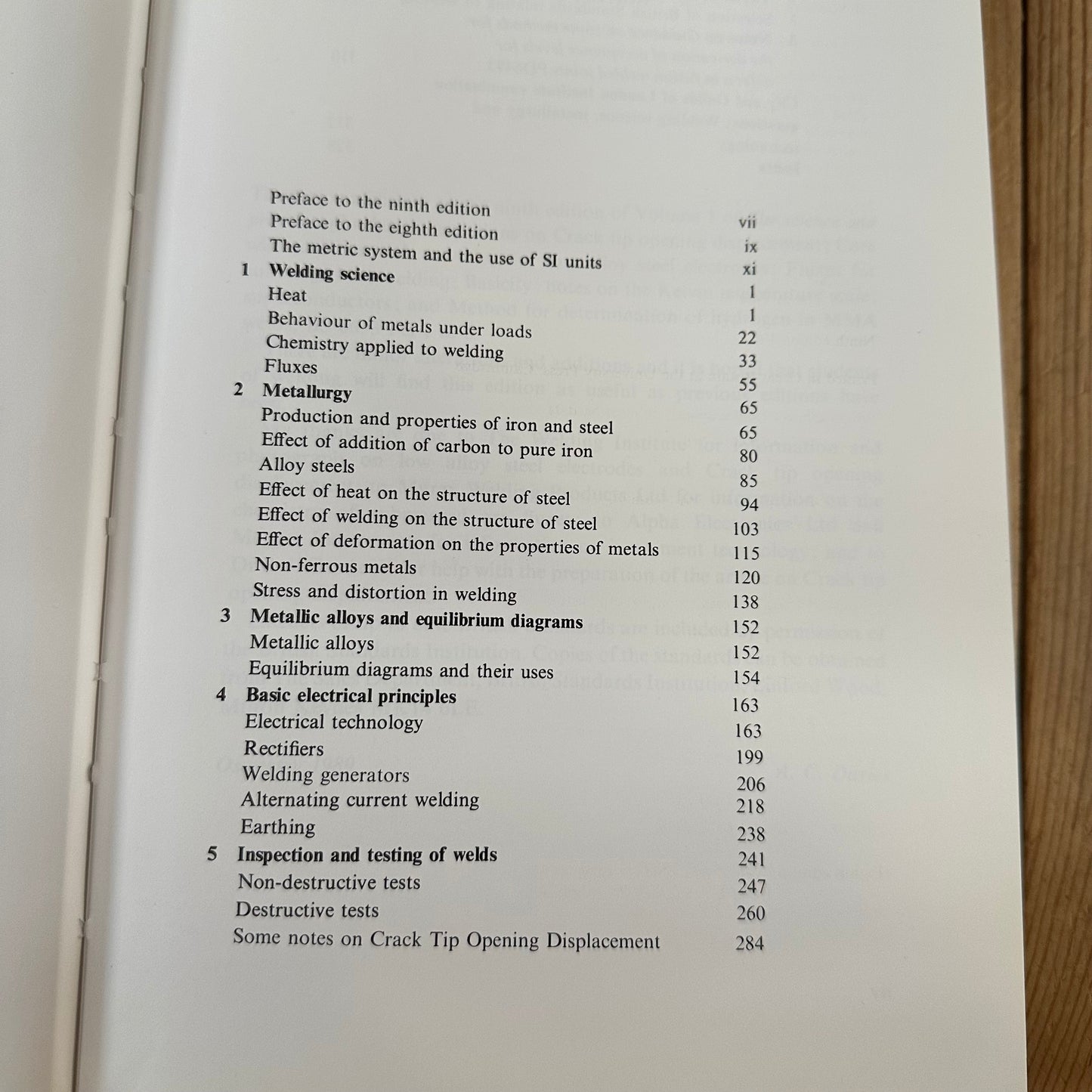 XBN46 Vintage 1989 The Science & Practice of WELDING BOOK Vol1 9th edition by A.C.Davies