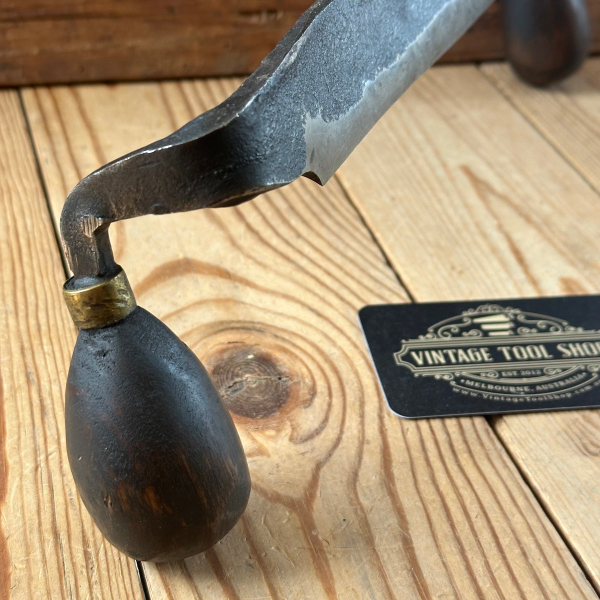 JMB41 Blacksmith made HAND FORGED 1045 steel 9”DRAWKNIFE. Made by Jacob Marcus BONESAW