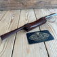 H1614 GORGEOUS! Vintage wooden MAHOGANY User Made SPOKESHAVE spoke shave