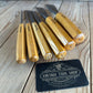 N1962 Contemporary PFEIL SWISS Switzerland 6 x SKEW carving CHISELS