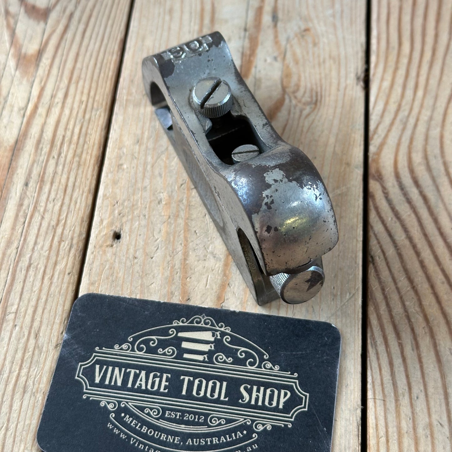 N1711 HANDY! Vintage STANLEY USA USA Sweetheart era No.90 Shoulder Rabbet Rebate PLANE