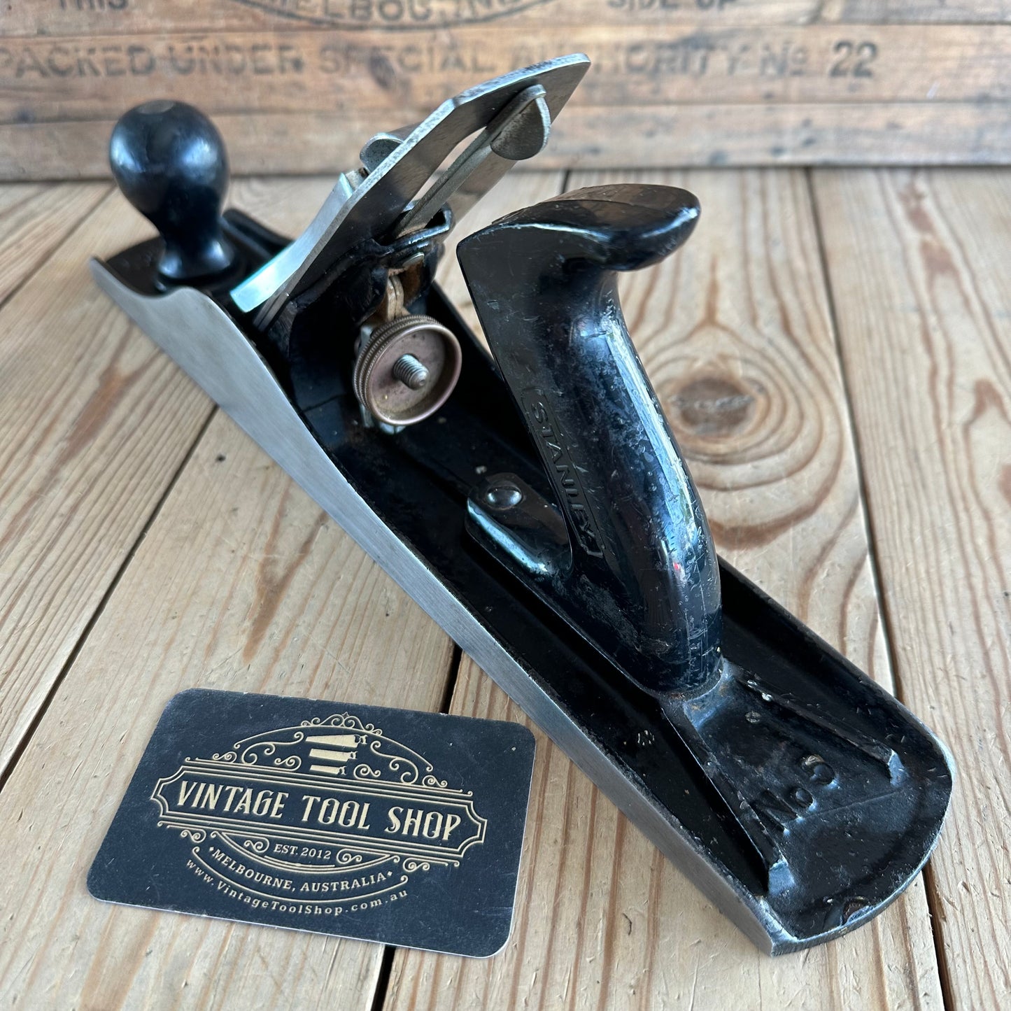 H1414 Vintage STANLEY England No.5 PLANE