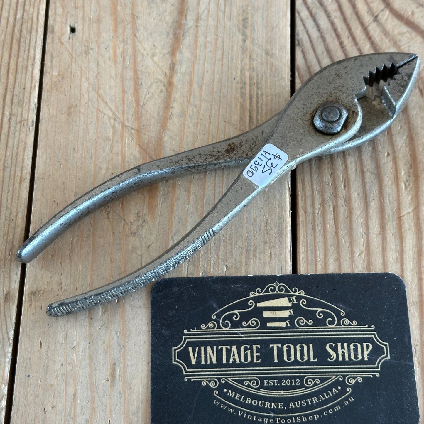 H1390 Vintage CEE TEE Slip Joint PLIERS