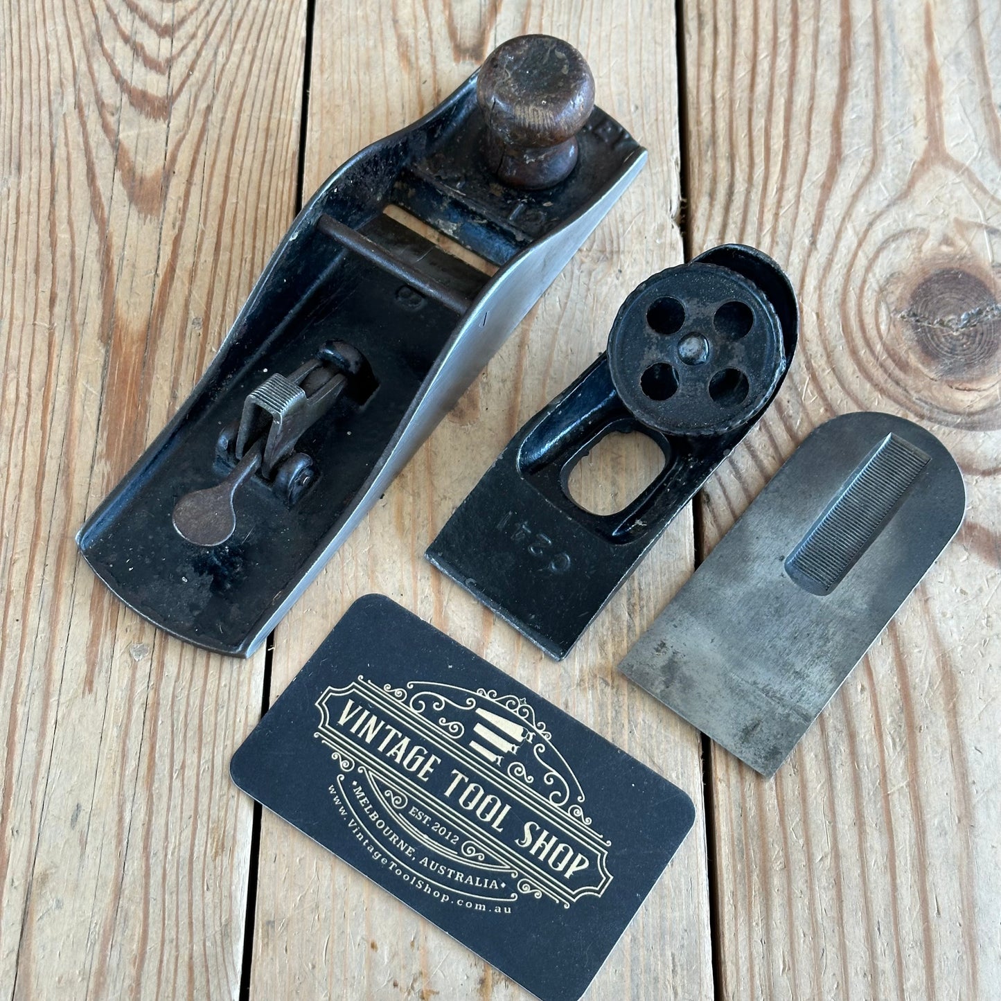 H1457 Vintage STANLEY USA No.120 BLOCK PLANE