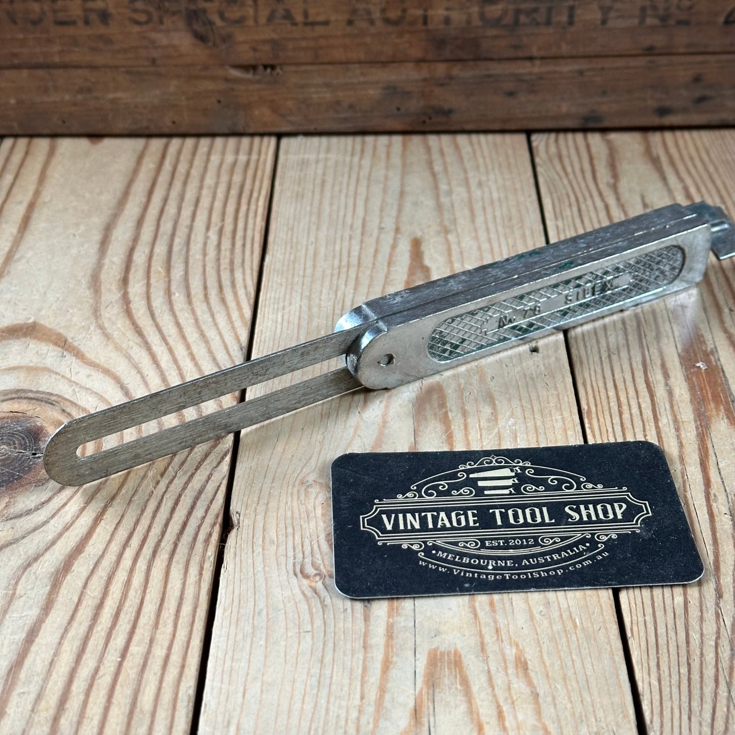 H2473 Vintage SILEX Australia No.78 8” metal BEVEL