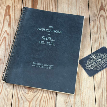 XBN9 Vintage 1950 BOOK The Applications of SHELL OIL FUEL by the Shell Company of Australia