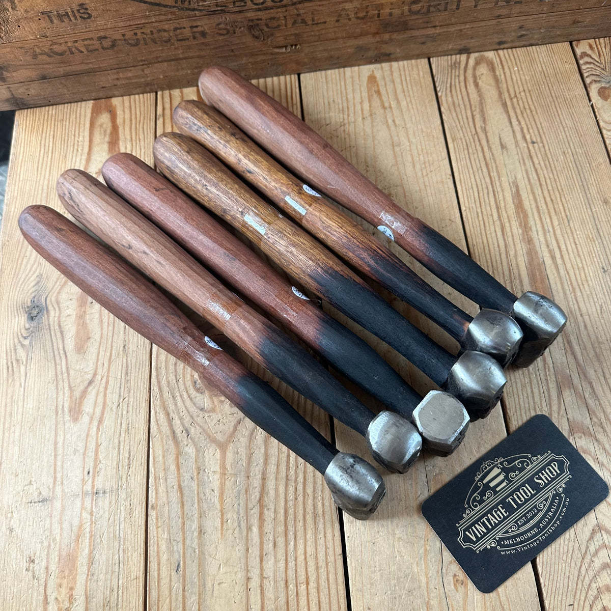 JMB Blacksmith made SMALL HAND FORGED 1045 steel DOUBLE FACE HAMMERS. Made by Jacob Marcus BONESAW lot2