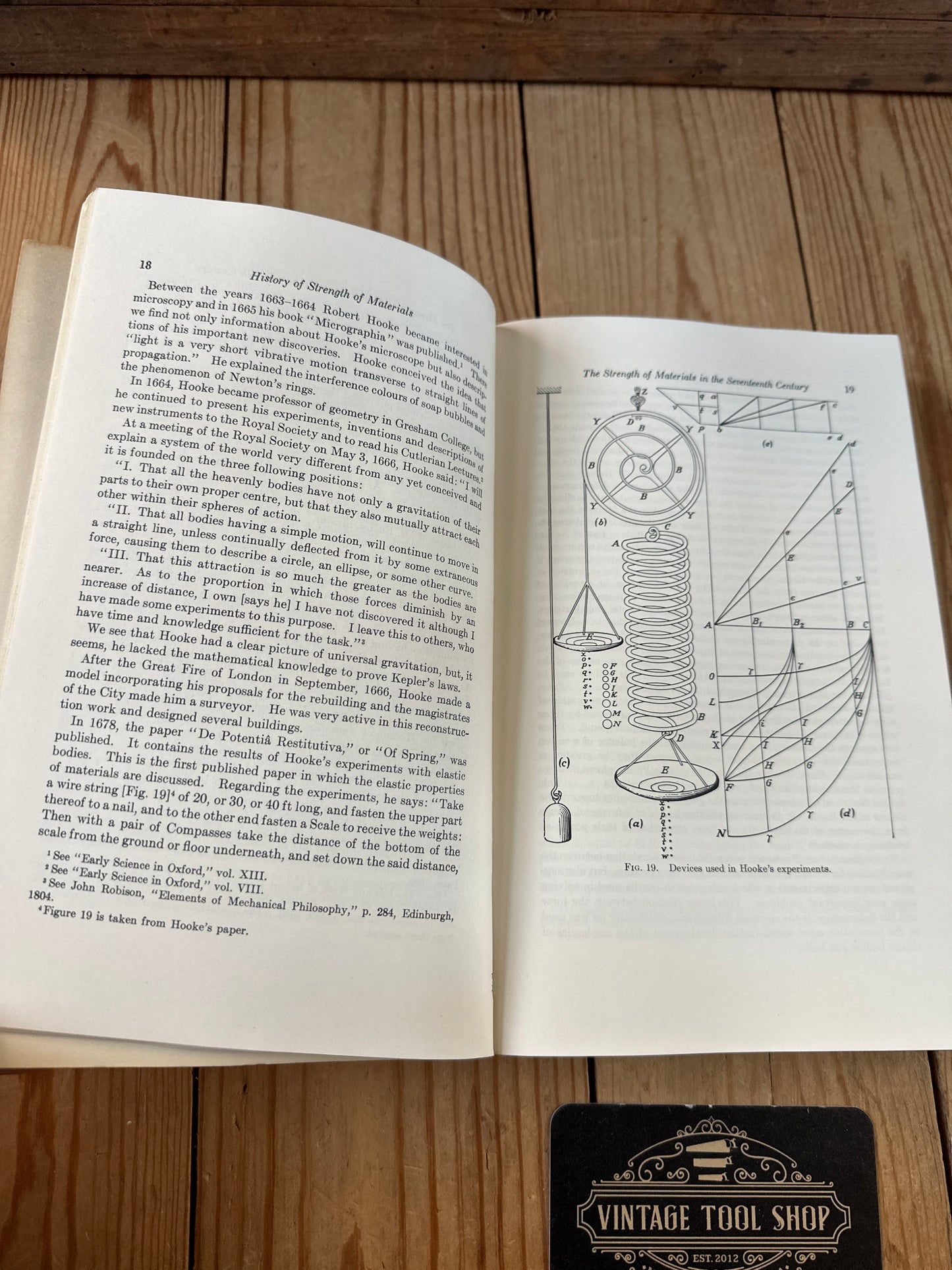 XBN27 Vintage 1983 History of Strength of Materials BOOK by S.P.Timoshenko