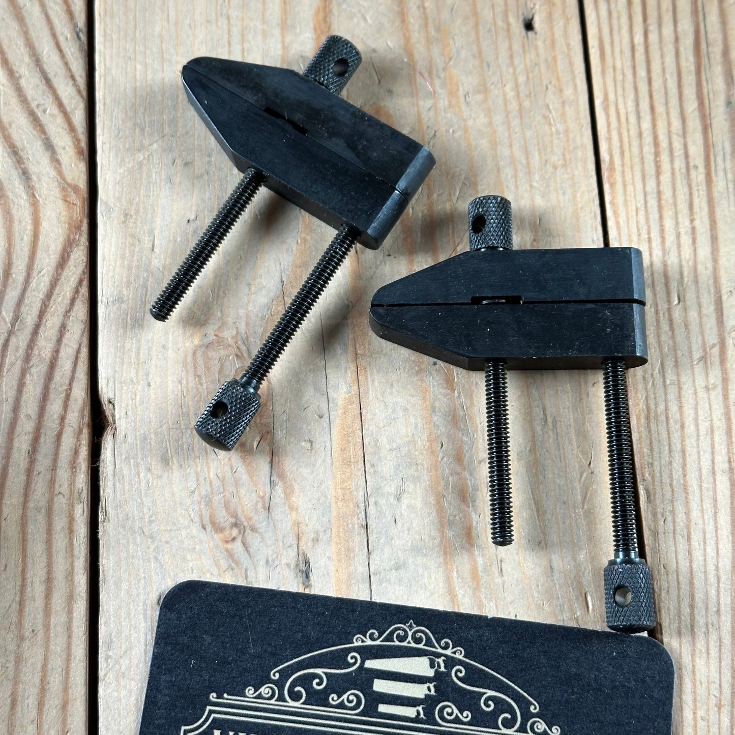 H2449 Vintage STARRETT USA No.161A pair of mini CLAMPS