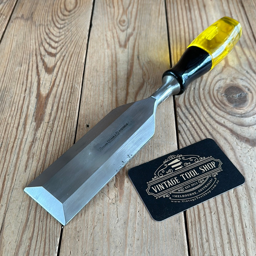 SOLD N721 NICE! Vintage STANLEY Australia 2” bevel CHISEL – Vintage ...