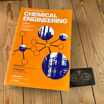 XBN12 Vintage 1993 BOOK CHEMICAL ENGINEERING Volume 2 4th Edition by J.M.Coulson, J.F.Richardson, & J.F.Backhurst & J.H.Harker