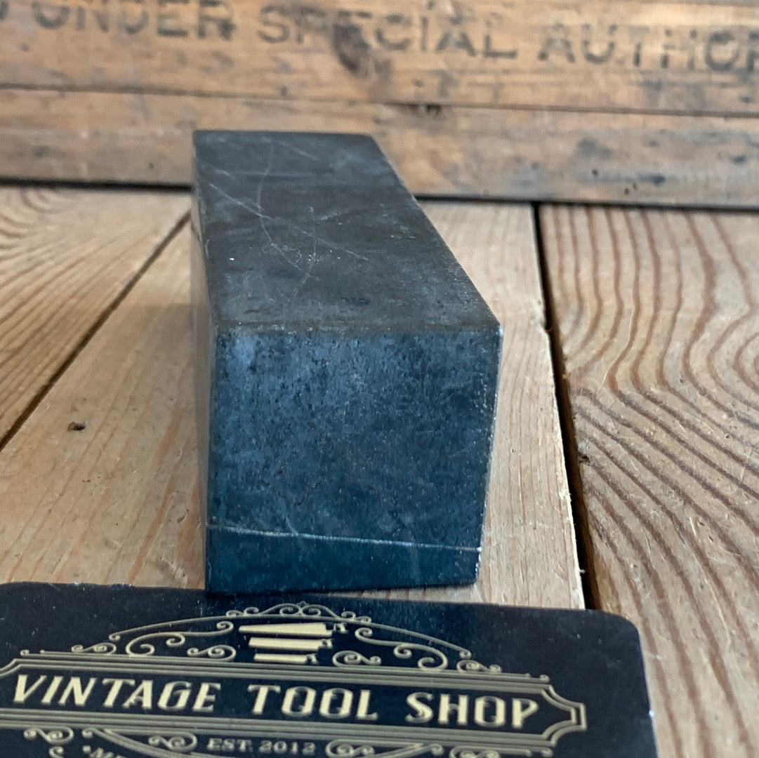 SOLD H516 Vintage BLACK TURKEY STONE Natural Sharpening stone OILSTONE