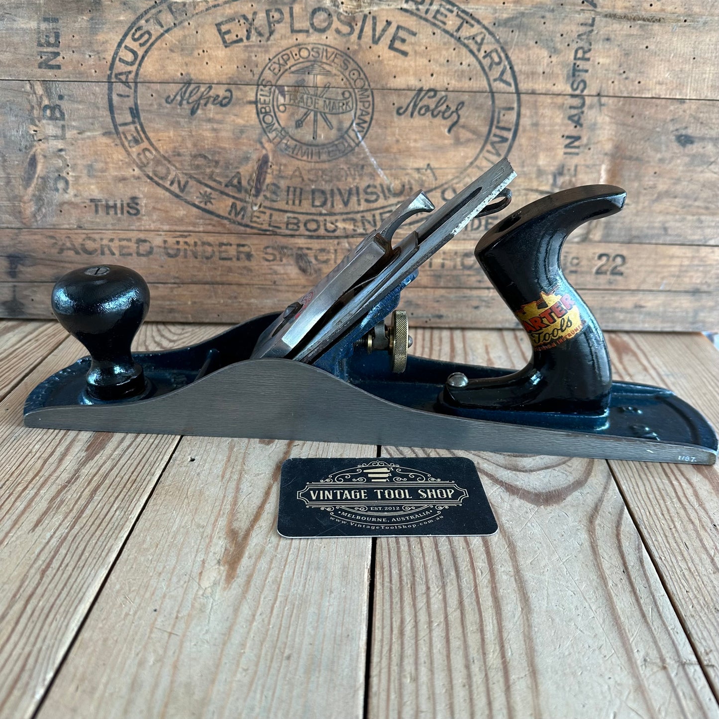 N1286 Vintage CARTER Australia No.5 jack PLANE IOB