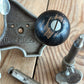 H1042 Vintage STANLEY England No. 71 Router PLANE + 2x cutters + depth stop