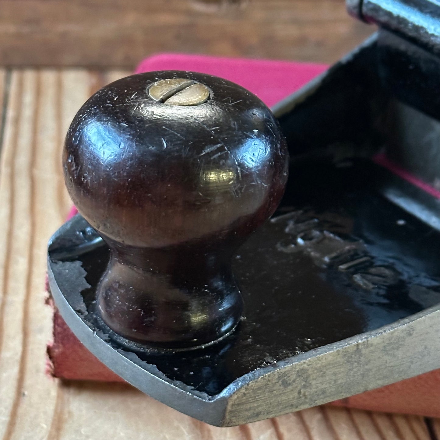N1702 Vintage STANLEY no.112 scraper PLANE Rosewood handles