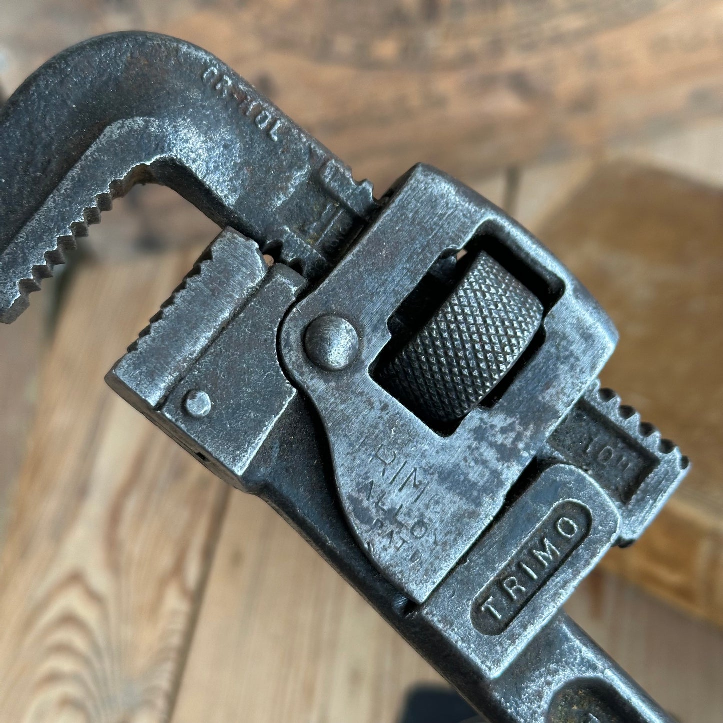 H2365 Vintage TRIMO USA adjustable 10” WRENCH