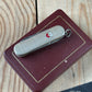 K51 Vintage engraved Victorinox SWISS 925 Barleycorn Pattern STERLING SILVER Tool SWISS ARMY KNIFE