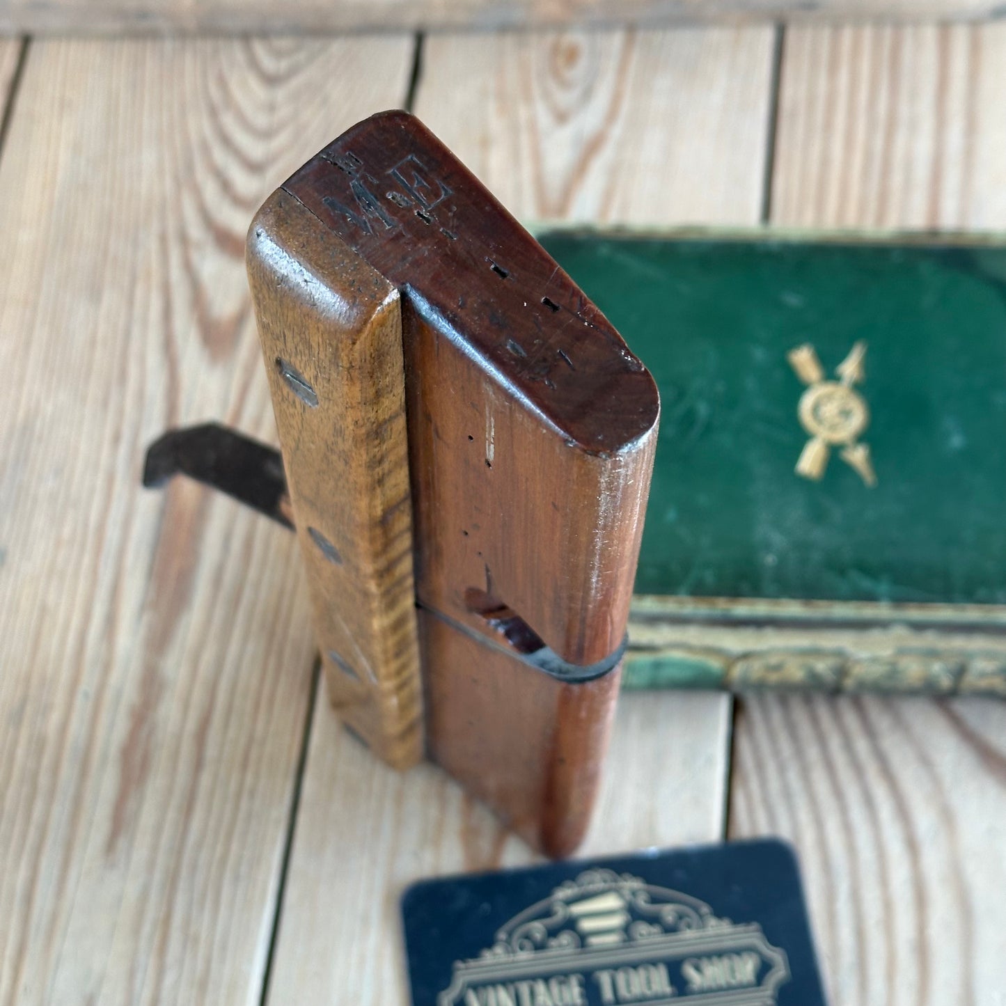 Y1804 Vintage COOL FRENCH Wooden HOLLOWING PLANE