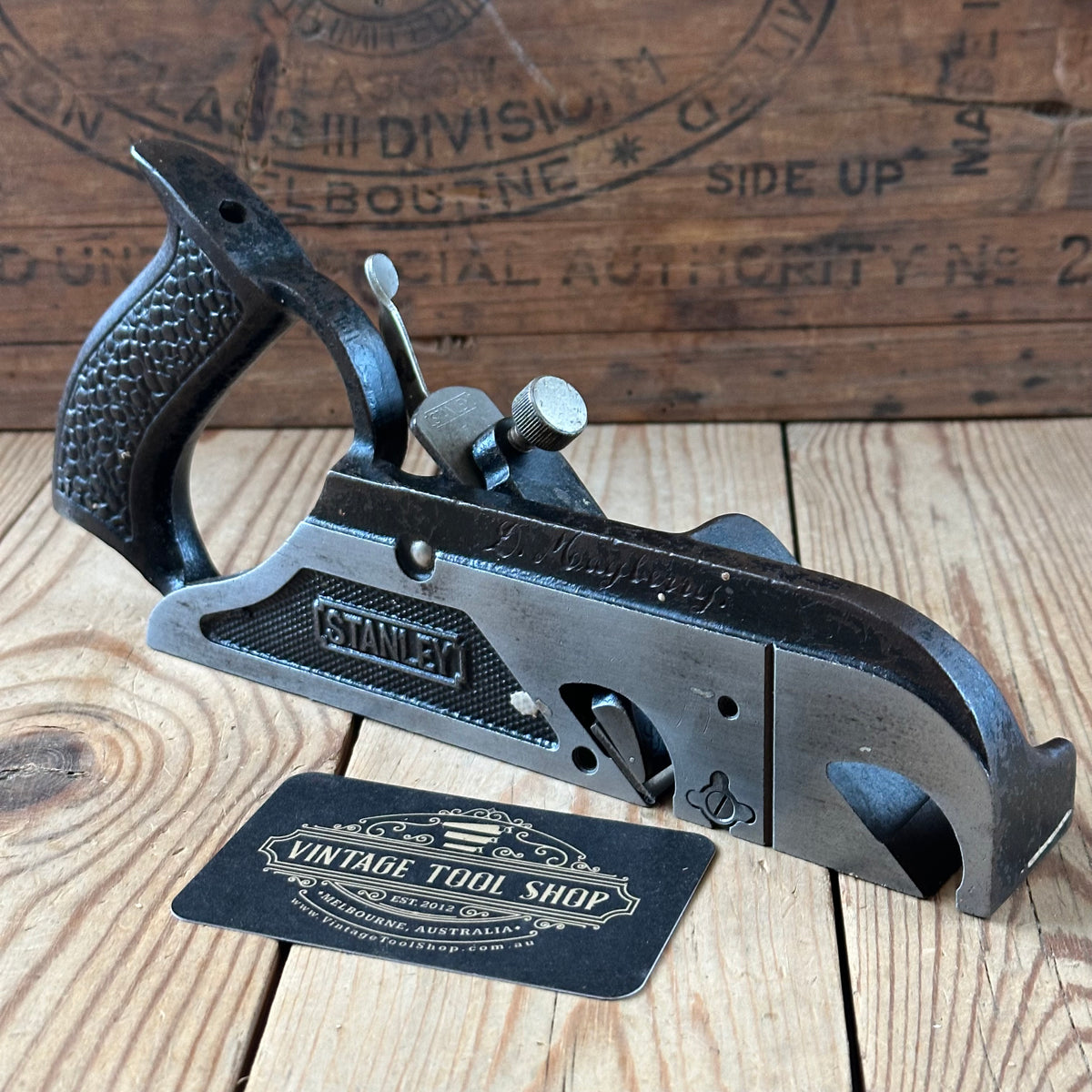 N1844 Vintage STANLEY England No.78 Duplex RABBET rebate plane