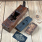 Y187 Antique FRENCH FRUITWOOD Wooden PLANE display