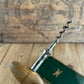 H871 Vintage SWEDISH wooden handle BOTTLE OPENER CORKSCREW