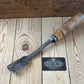 D1889 ANCIENT! Large Antique 35mm EUROPEAN GOUGE Carving CHISEL