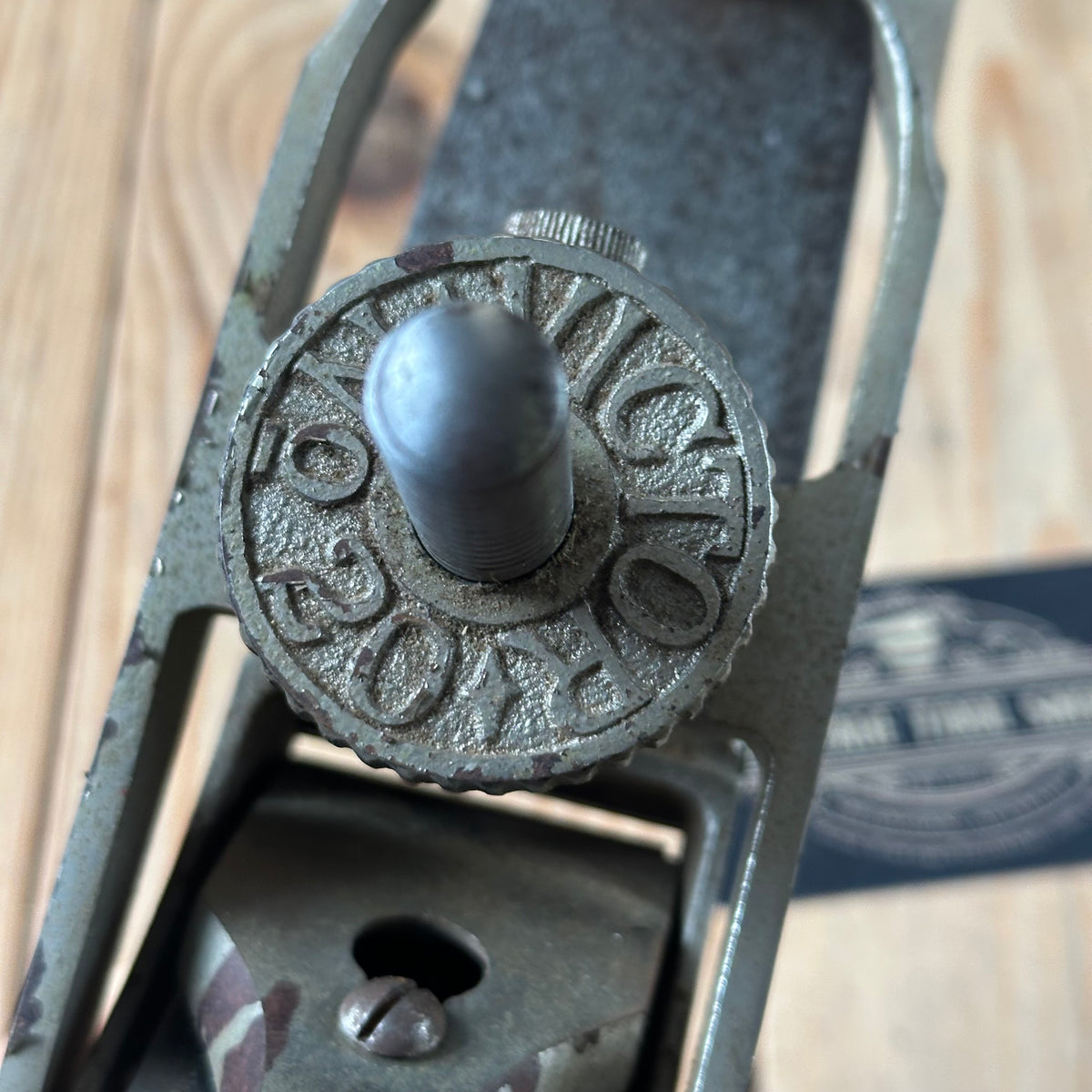 H2613 AWESOME ! Vintage STANLEY USA No:20 VICTOR Compass CIRCULAR Plane
