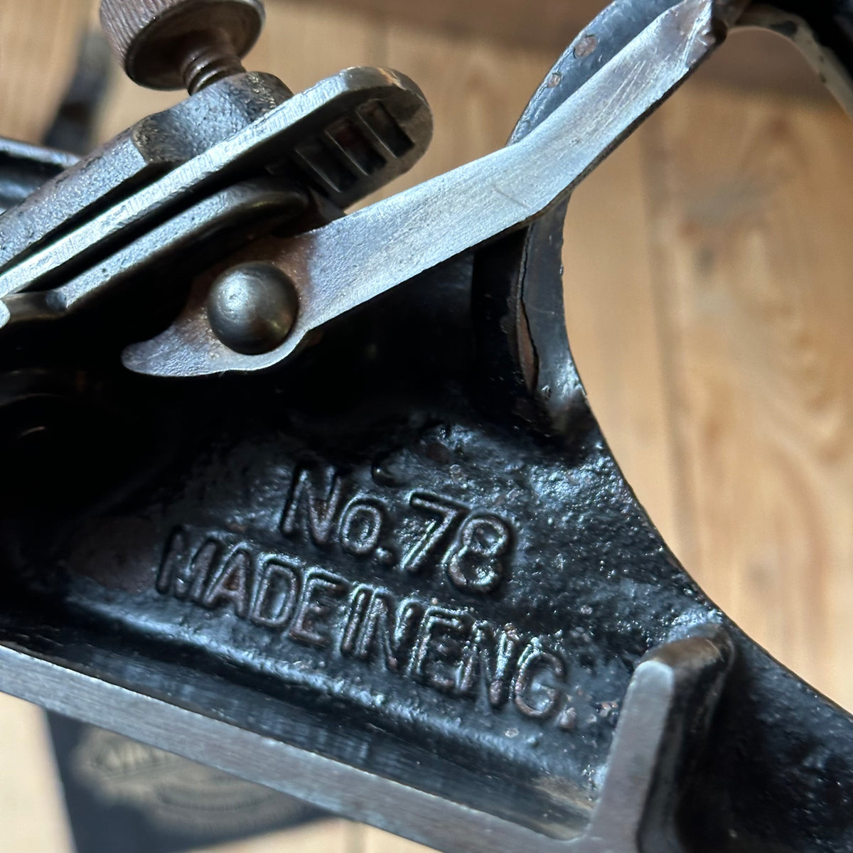 H2584 Vintage STANLEY England No.78 Duplex RABBET rebate plane