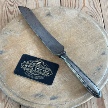 H617 Vintage WALKER & Co SHEFFIELD Carbon Steel BREAD KNIFE