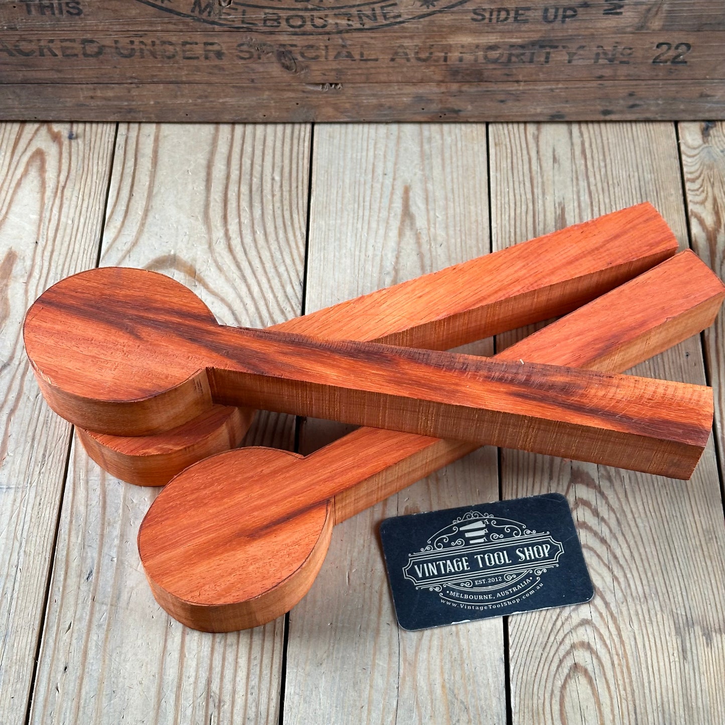NEW! Exotic! 1 x PADAUK whittling SPOON / LADLE carving BLANK