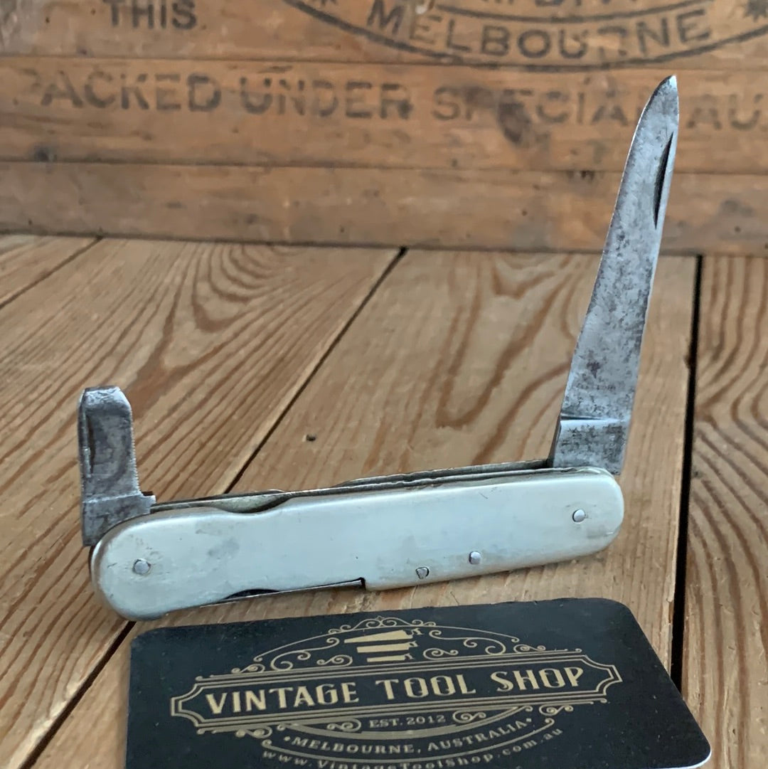 SOLD D1275 Vintage 100 year old 1923 folding POCKET KNIFE by THOMAS TURNER Sheffield