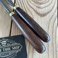 N907 RARE! Vintage pair of ROSEWOOD Handled Barker Bros of MELBOURNE SKEW Carving CHISELS