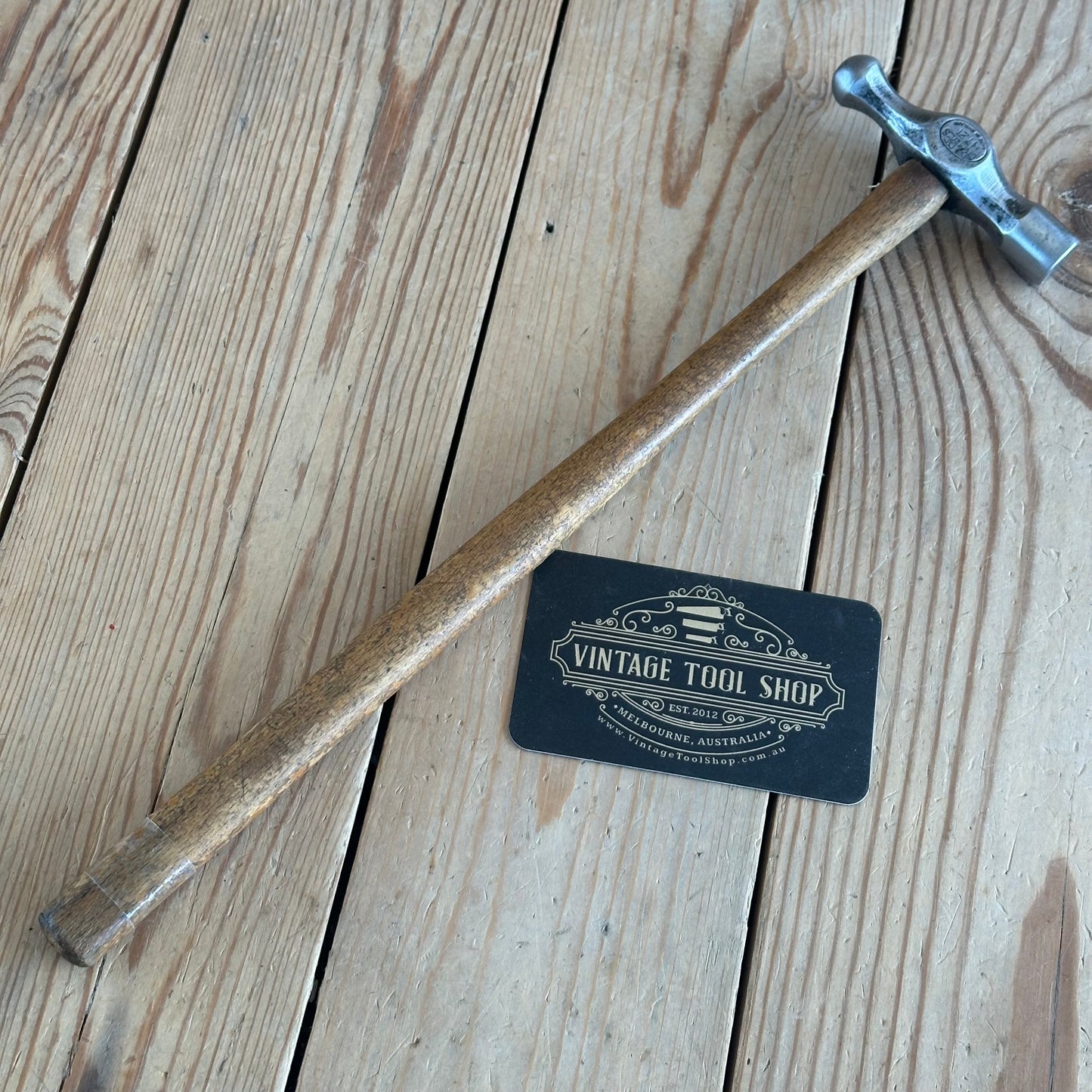 H2358 Vintage BRADES England 1721 Jewellers Ball Peen HAMMER