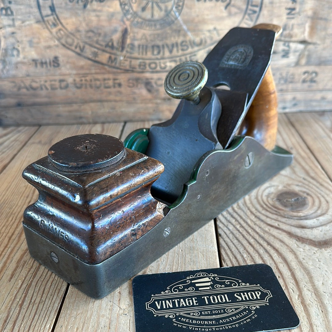 H1115 Cool & Unique antique INFILL SMOOTHING plane