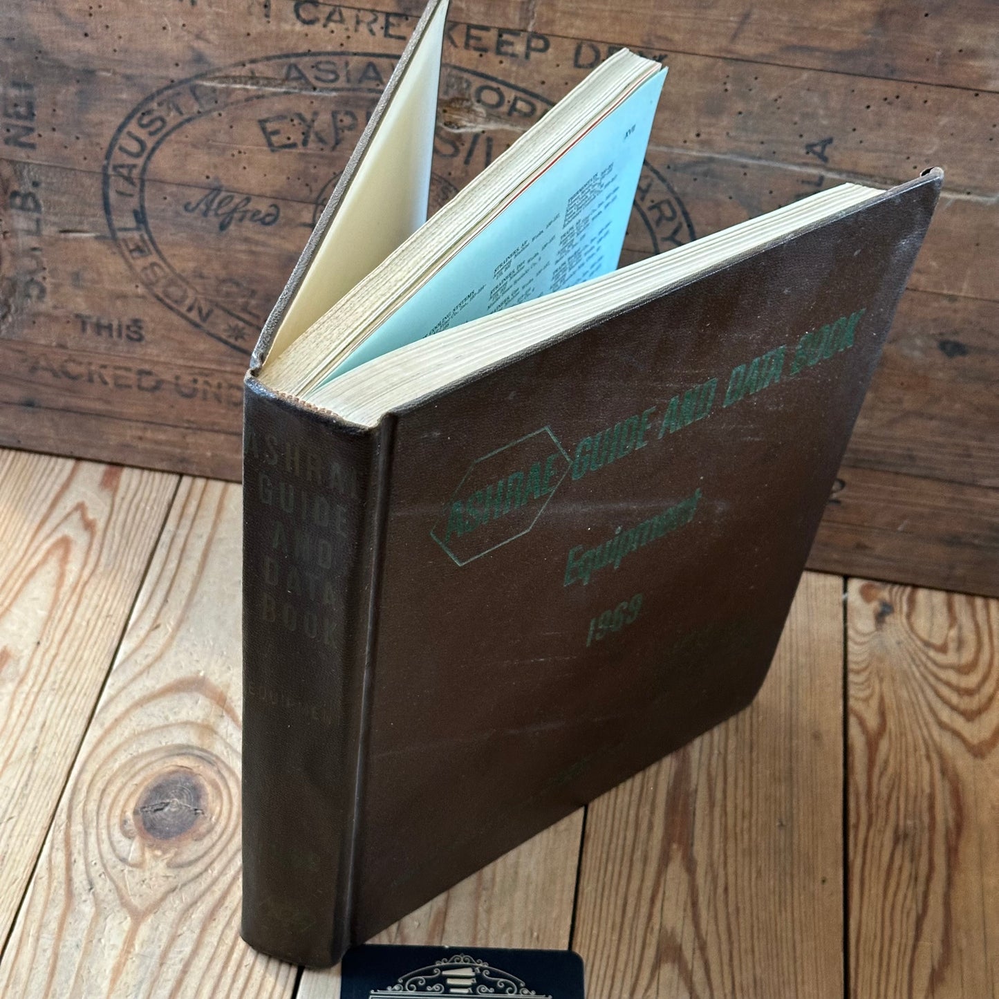 XBN186 Vintage 1969 BOOK The ASHRAE GUIDE & DATA BOOK