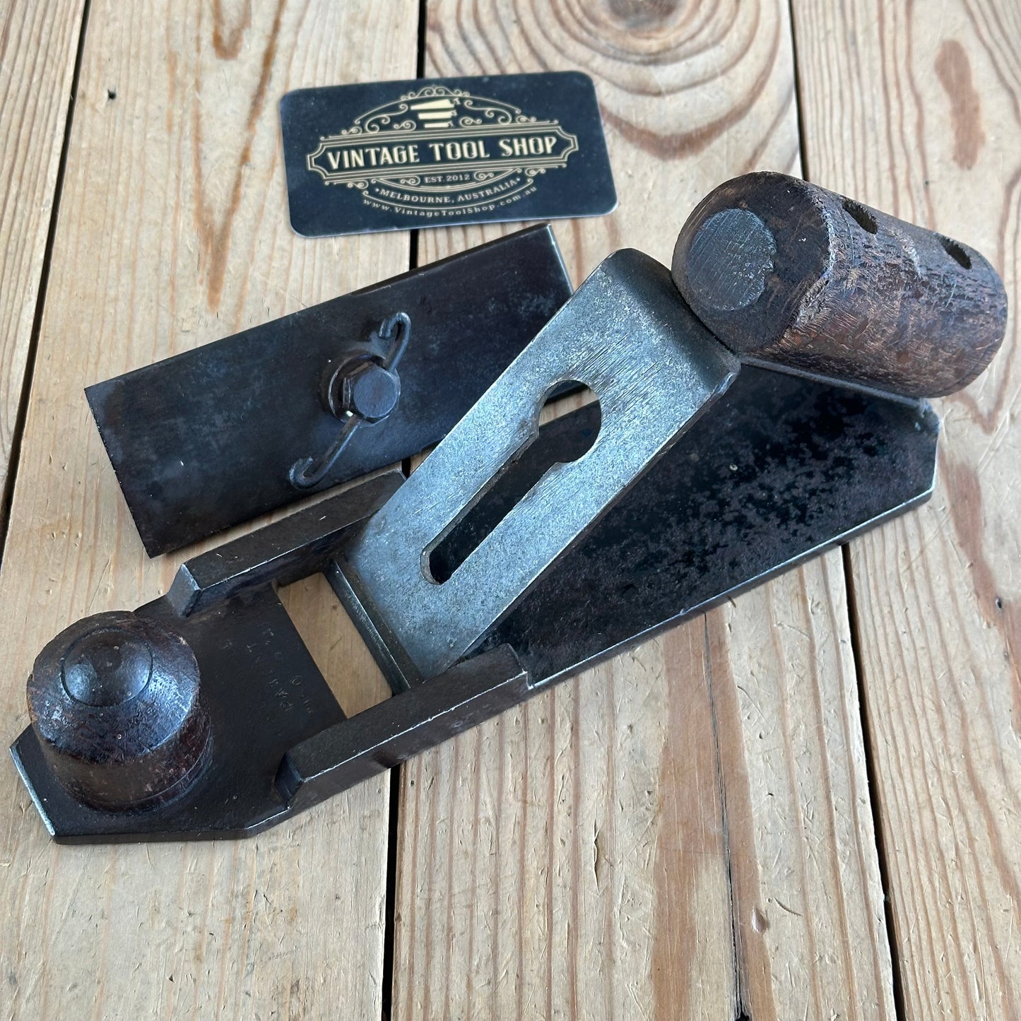 N1168 RARE! Vintage Robert McCONNELL Patent Australia SCRUB PLANE