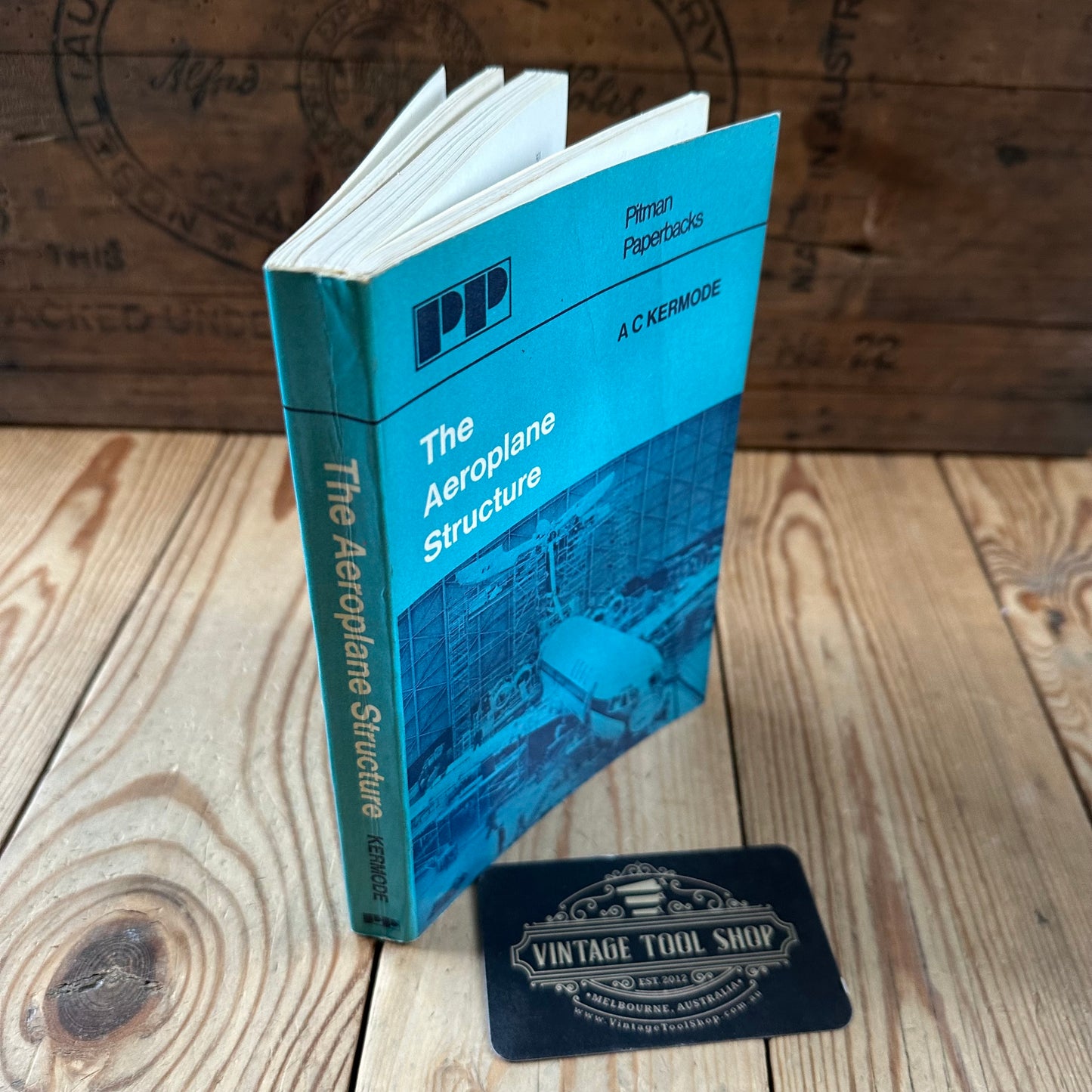 XBN171 Vintage 1972 BOOK THE AEROPLANE STRUCTURE A.C.Kermode