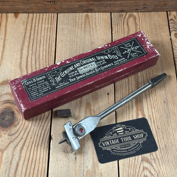 N1837 NEW OLD STOCK! Vintage IRWIN USA No.22 expansive DRILL BIT IOB