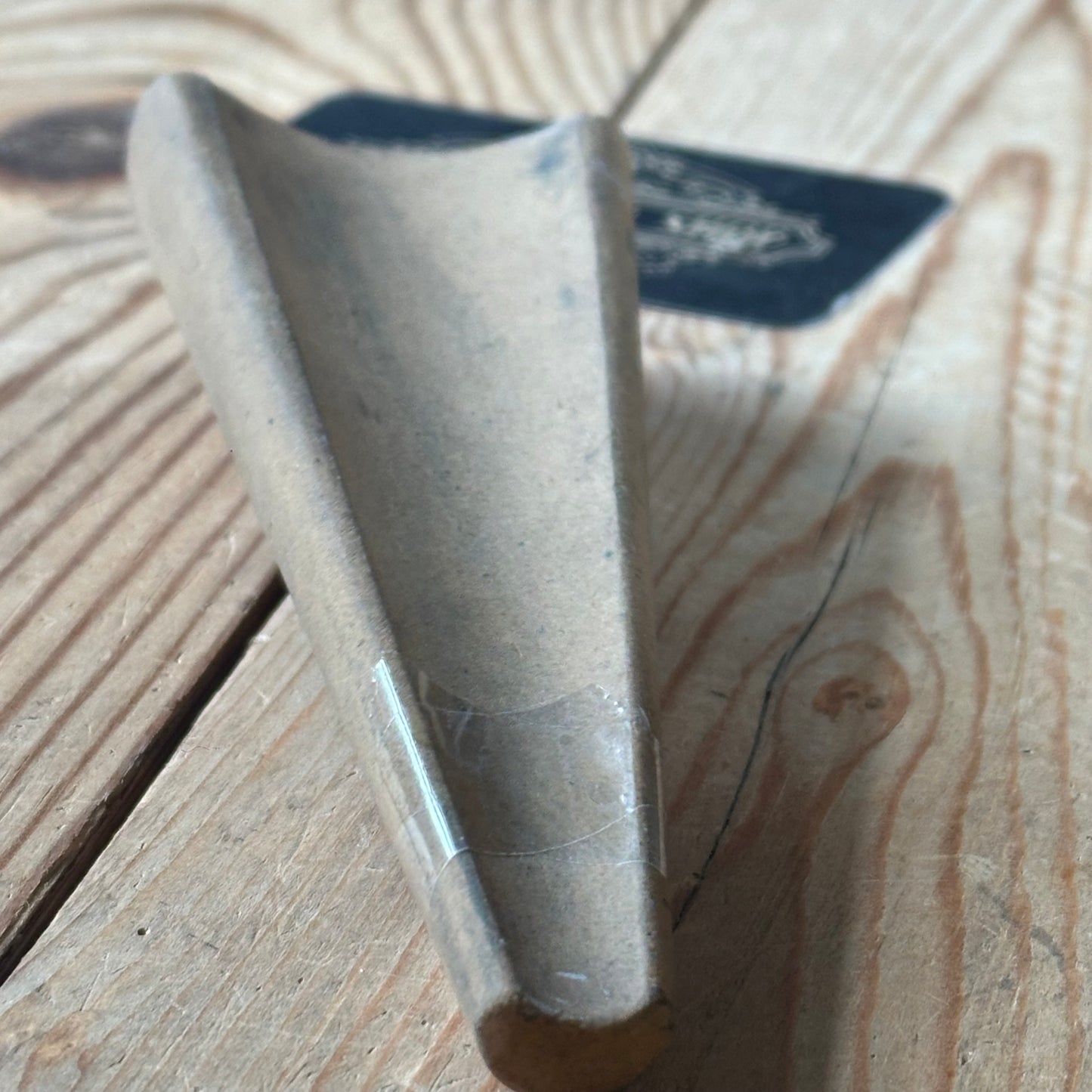 A395 Vintage NORTON INDIA SLIP STONE for gouges sharpening oilstone