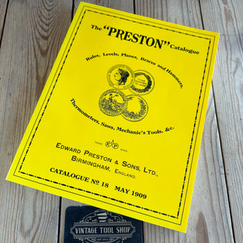 BO97 Vintage PRESTON 1909 CATALOGUE reprint book