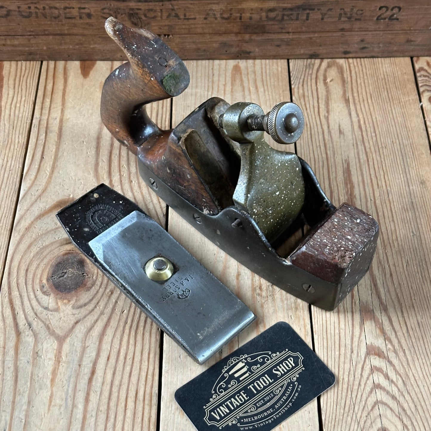 N1839 Vintage cast iron INFILL plane PROJECT