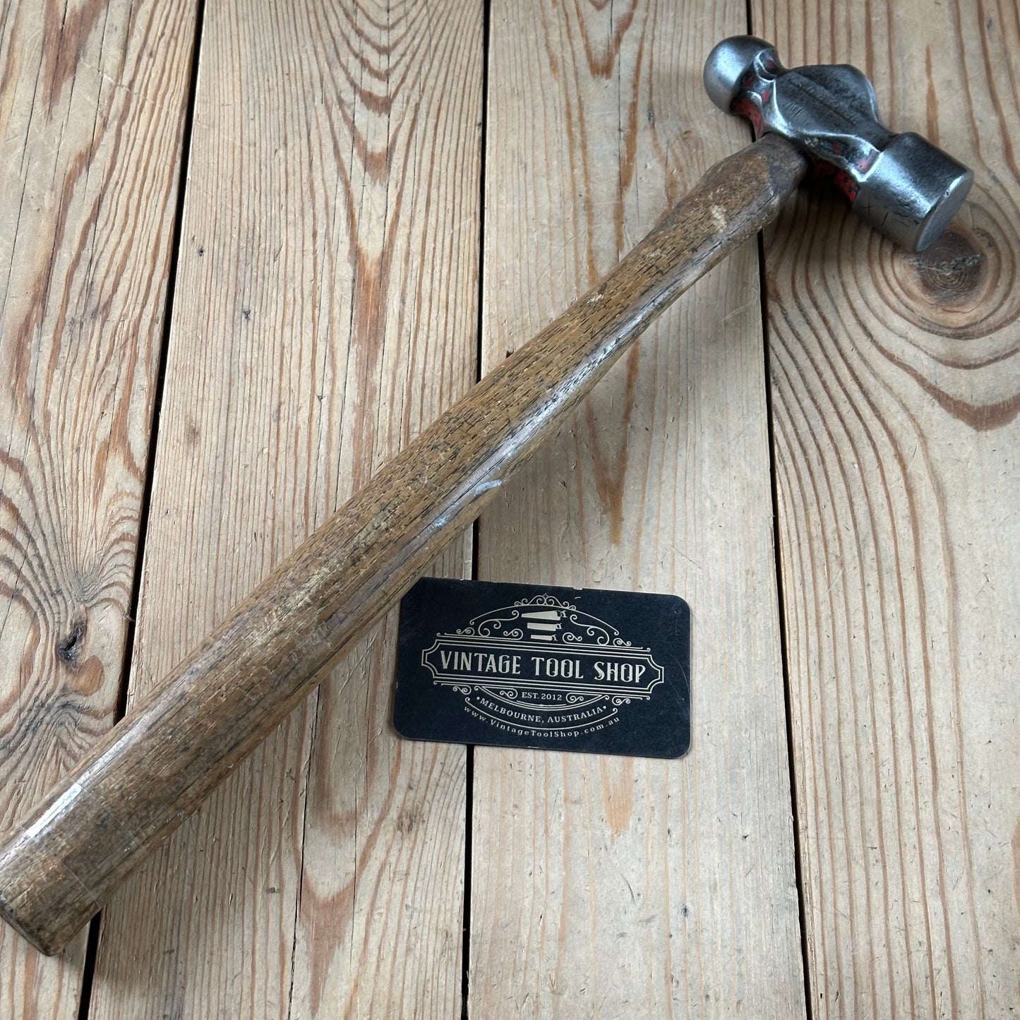 H2391 Vintage HELLER USA ball peen HAMMER