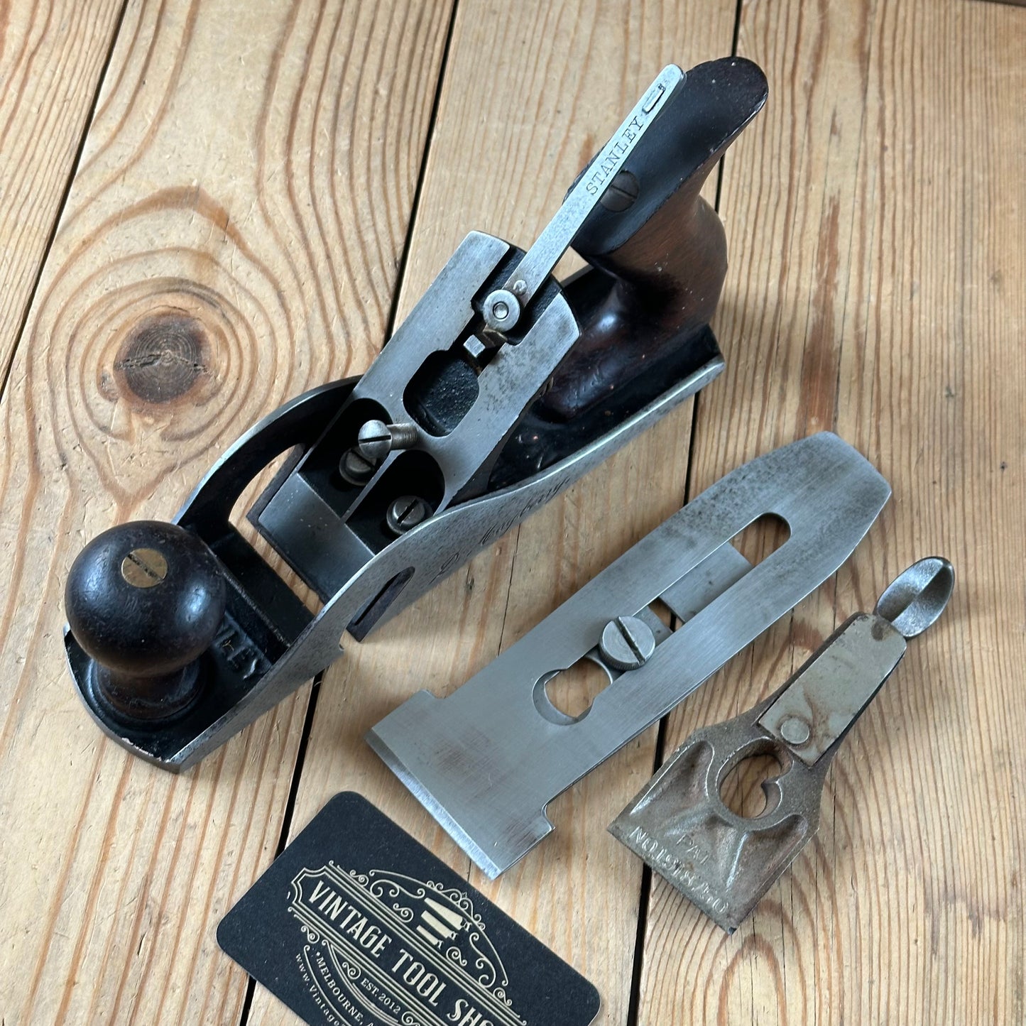 N1823 COOL! Vintage STANLEY USA No.10 & 1/2 Jack Rabbet Rebate PLANE