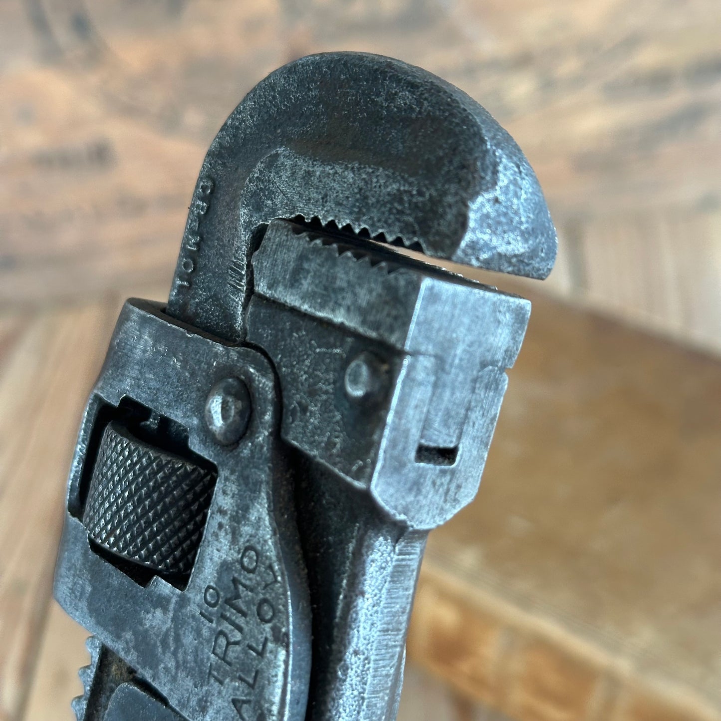 H2365 Vintage TRIMO USA adjustable 10” WRENCH