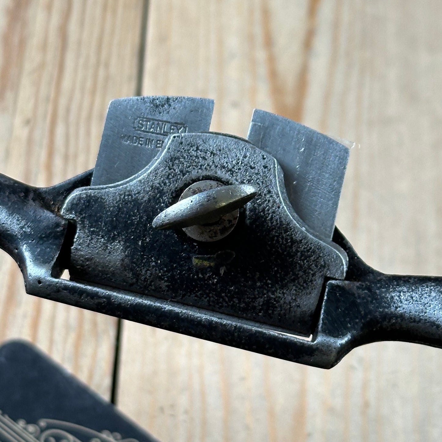 D2048 Vintage STANLEY England No:63 convex SPOKESHAVE Spoke shave