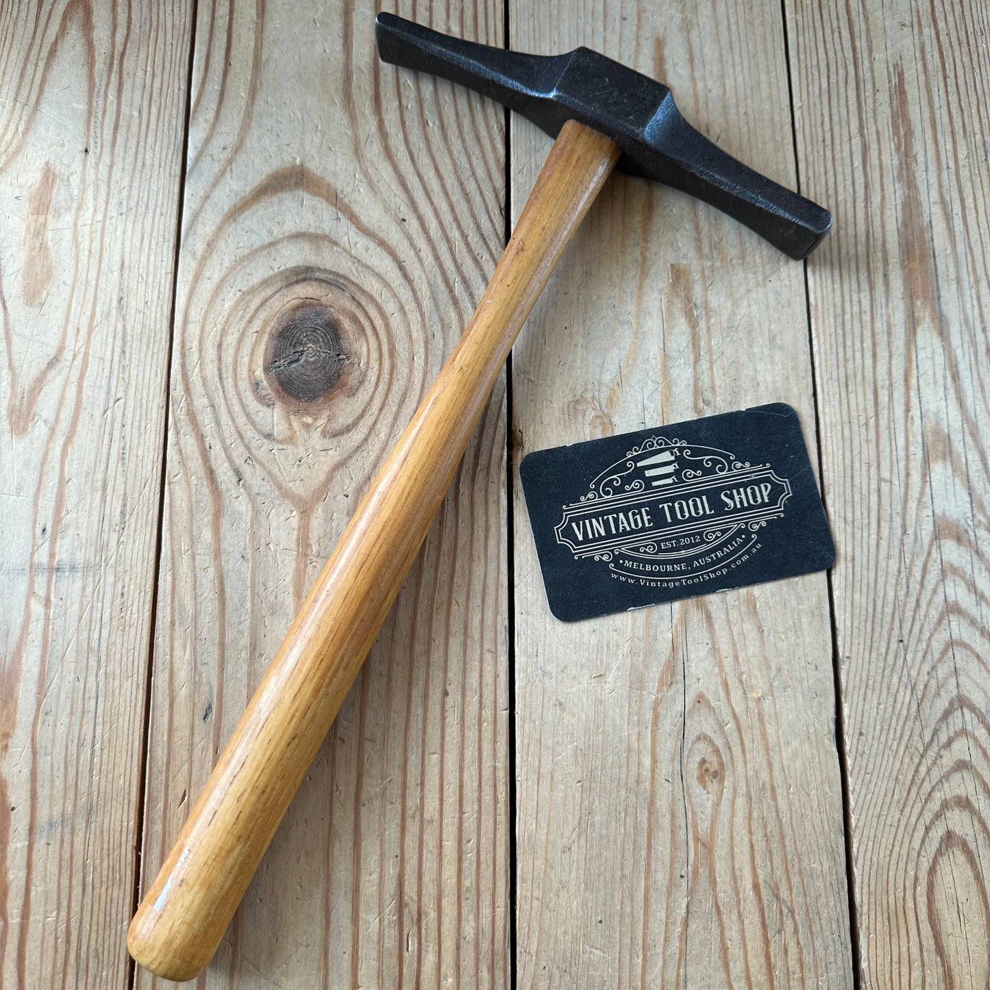 D1832 Vintage DOUBLE FACE Metalworking HAMMER