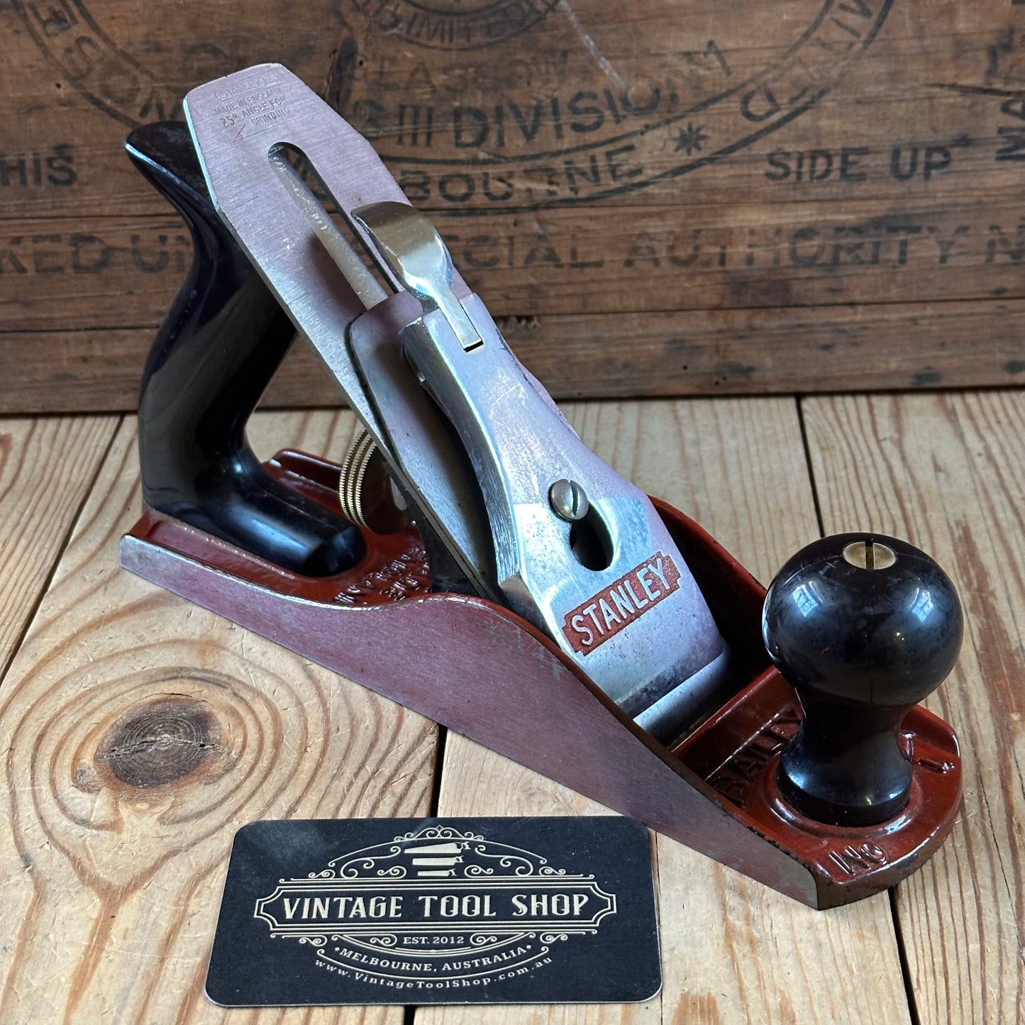 N1788 Vintage STANLEY England No.4 PLANE