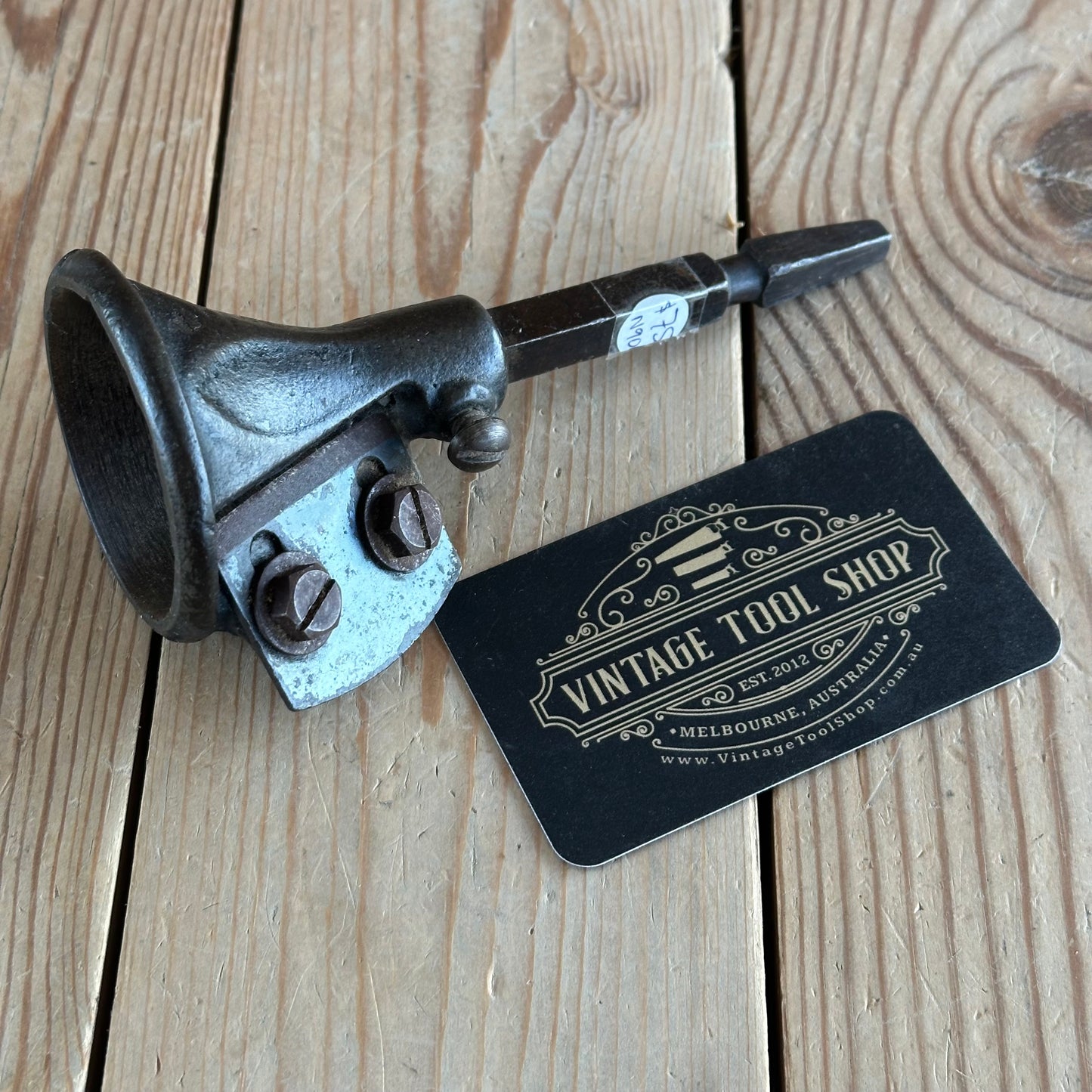 N906 Antique RUSTIC Spoke ROUNDER Chairmakers drill bit tool