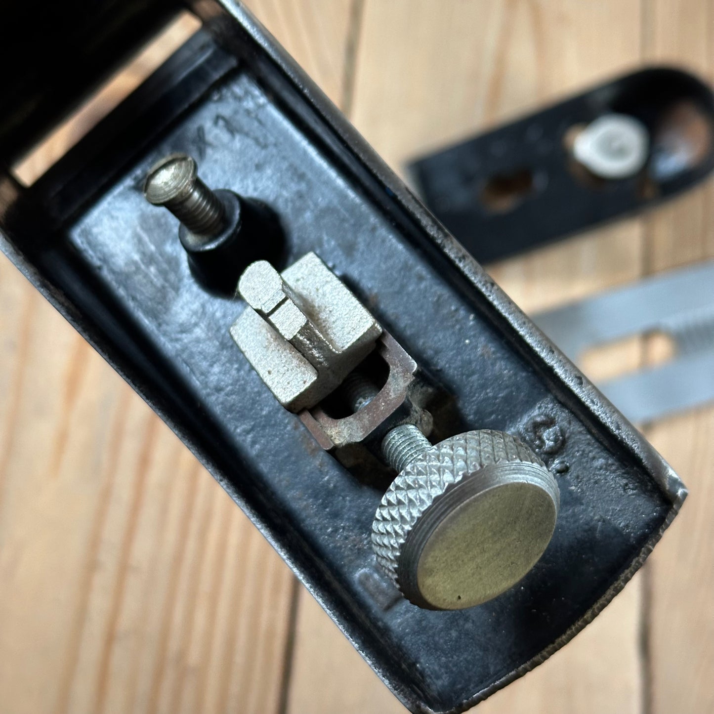 H2466 Vintage STANLEY England No.220 BLOCK PLANE